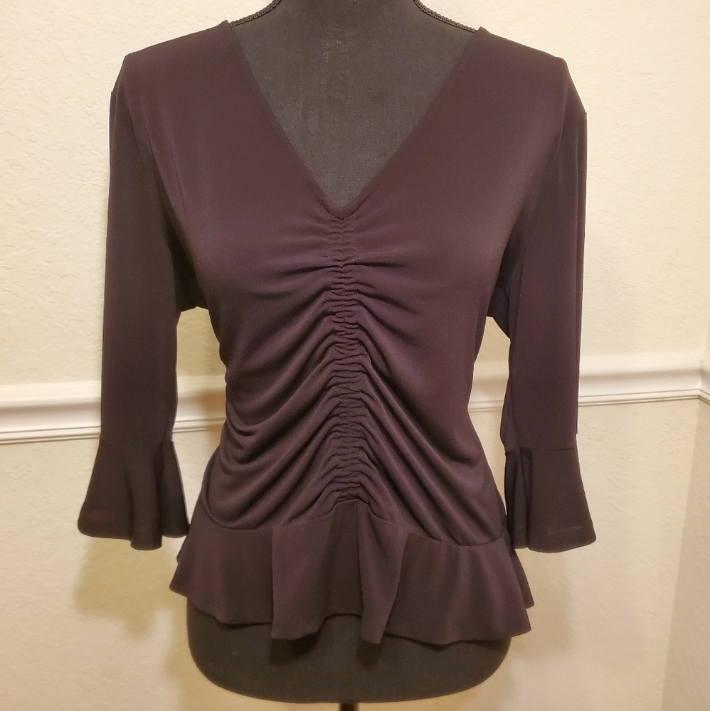 NWOT Candies Black Blouse